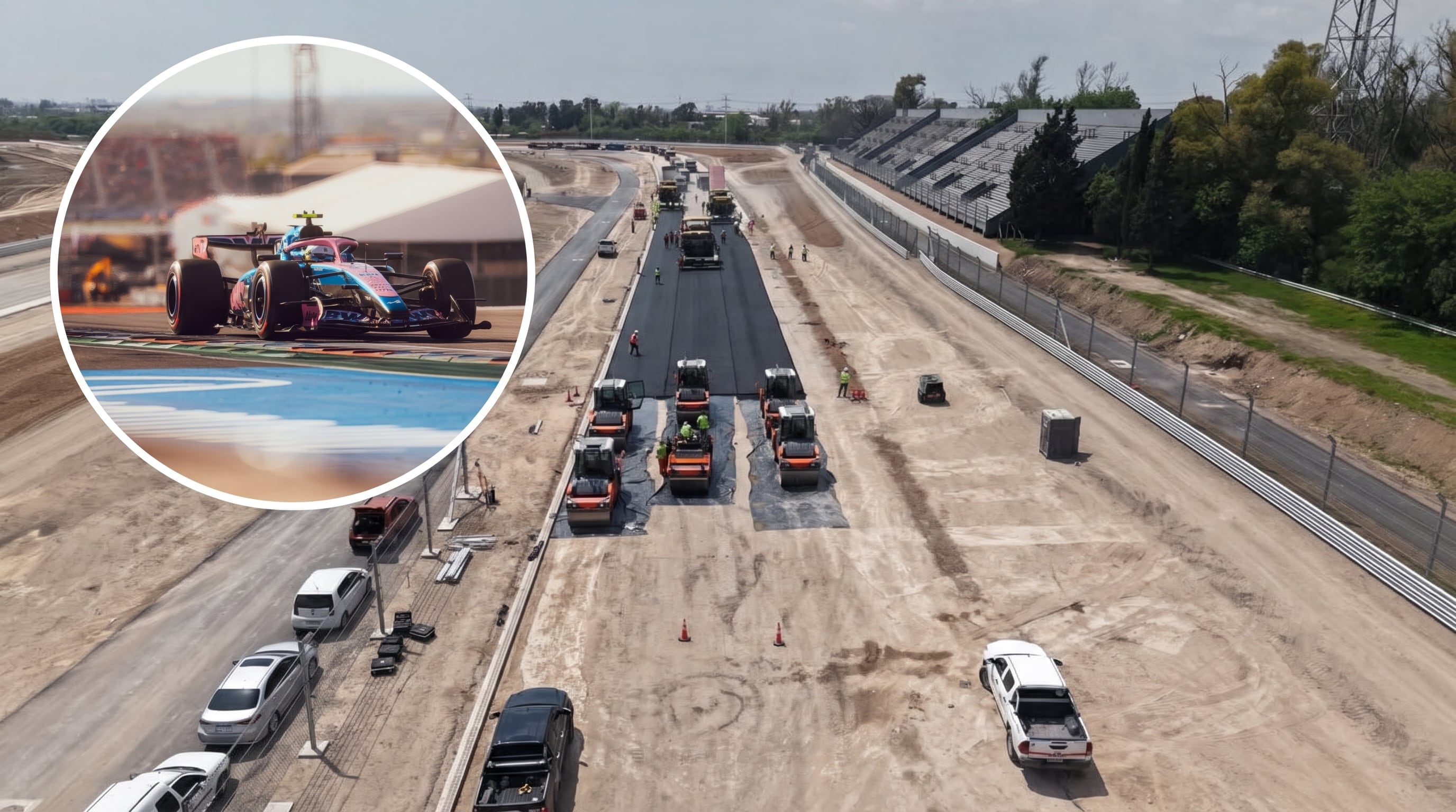 Autódromo de Buenos Aires: asfalto con tecnología F1 y fecha clave para MotoGP